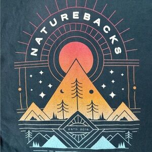 Nature Backs Long Sleeve Tee Cotton